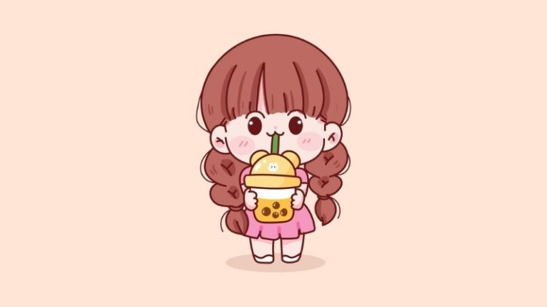 Hinh anh avatar cute chibi nu ngo nghinh 6 768x432